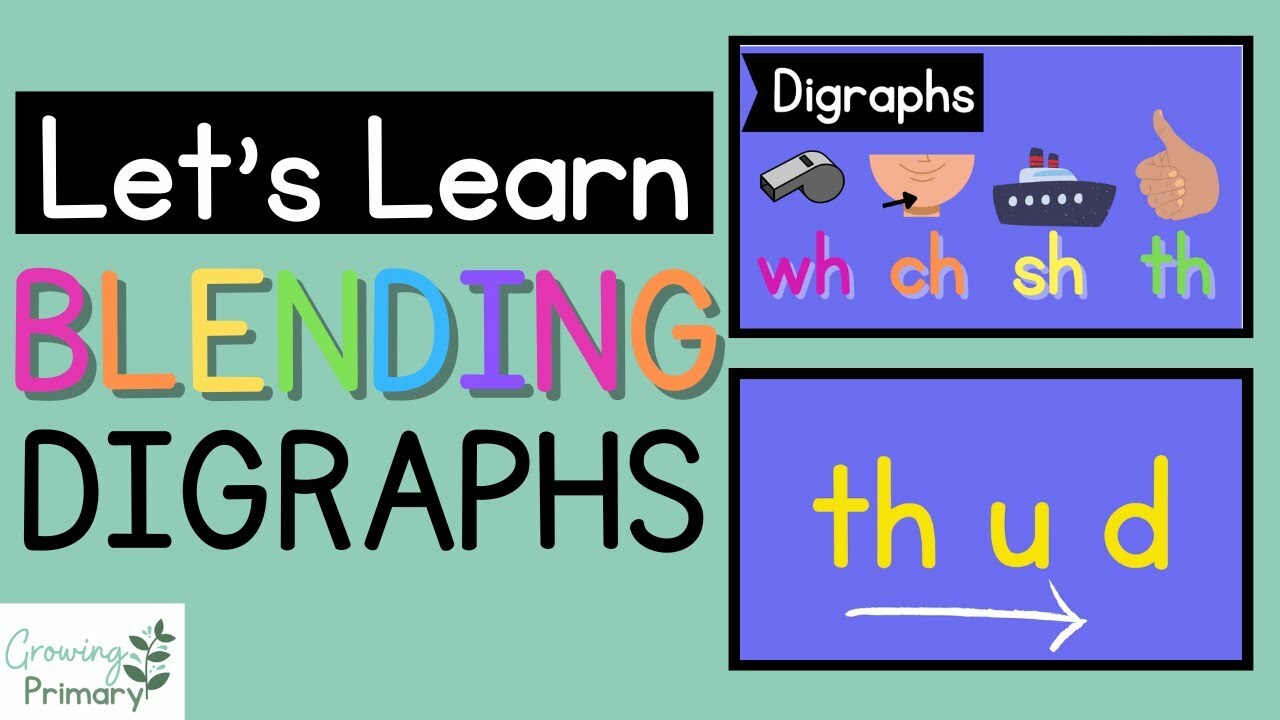 Let's Learn Blending Digraphs